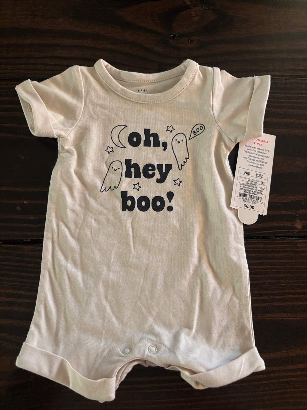 Newborn Baby Halloween Romper